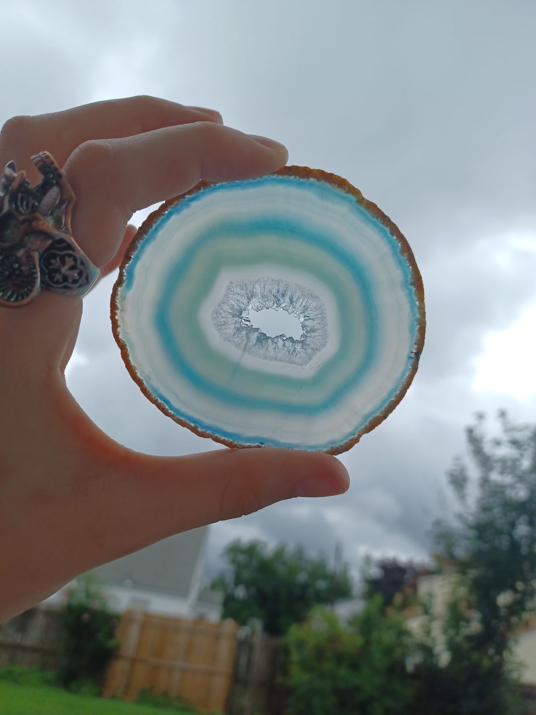 Customer photo review of Agate Slice