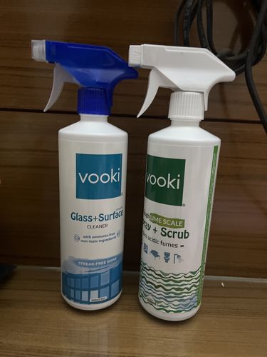 Customer photo review of Hard Stain Spray + Wipe and Tough Limescale\Descaler - Spray and Scrub | Combo