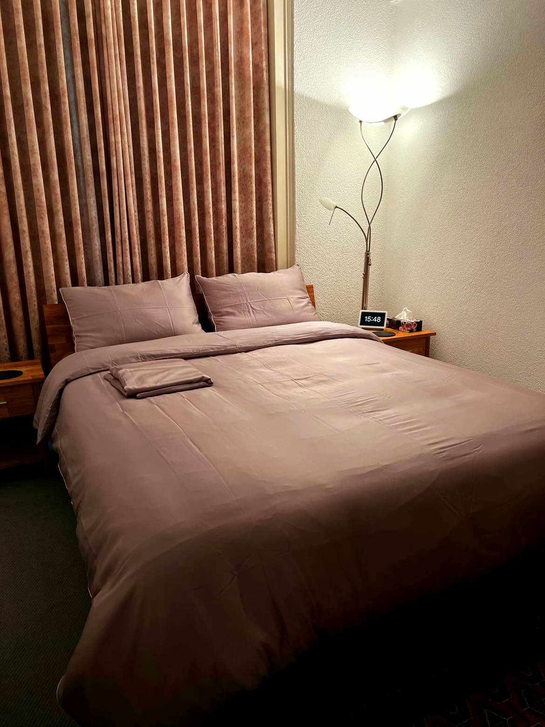 Customer photo review of BRISA Eucalyptus Complete Bedding Set