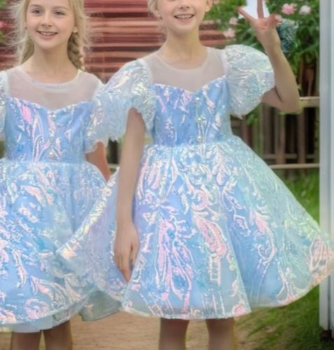 Customer photo review of Coral Reef Charm Dress - Oceanic Wonders