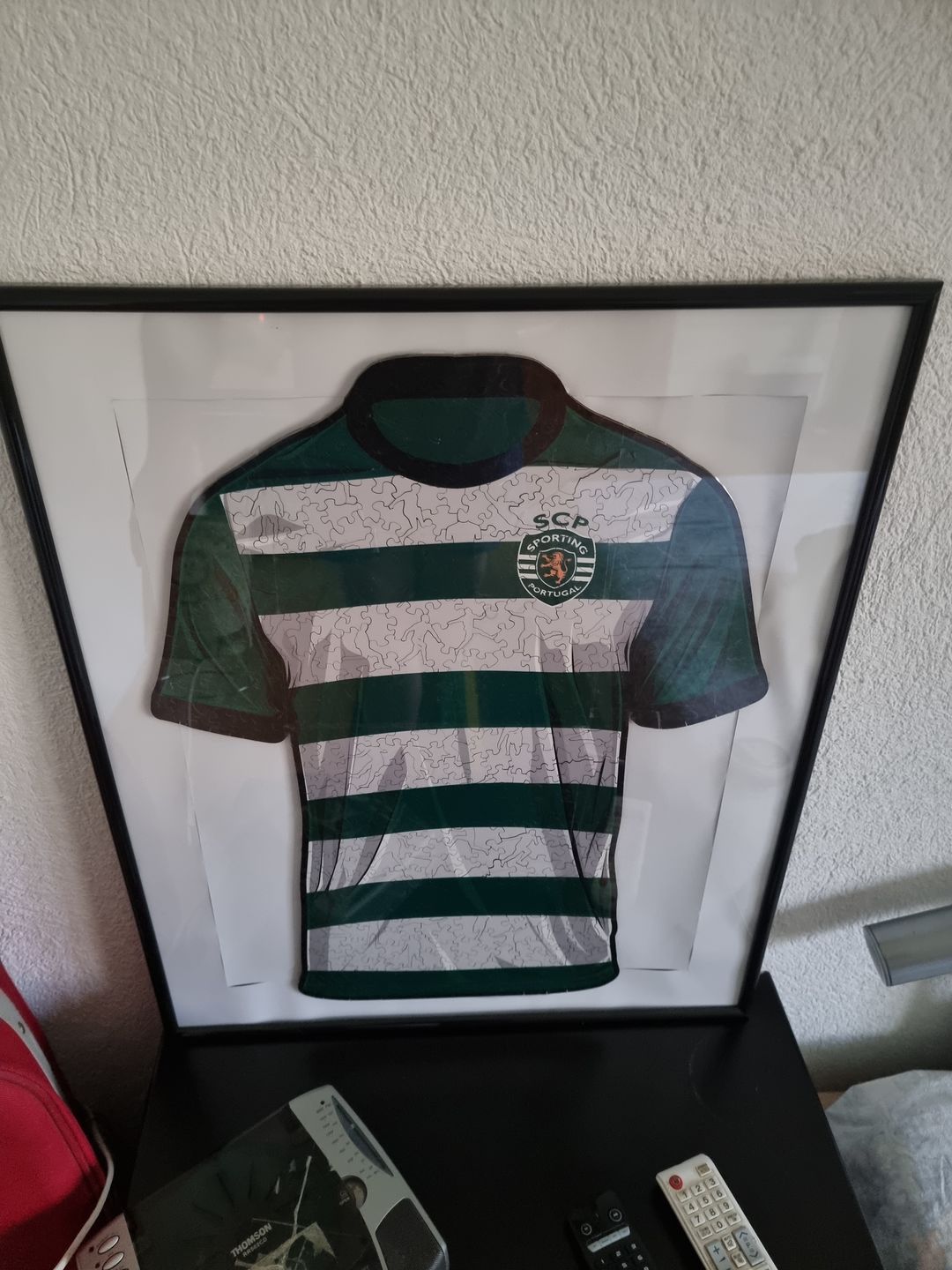 Customer photo review of Sporting CP® Jersey - Official Wooden Puzzle