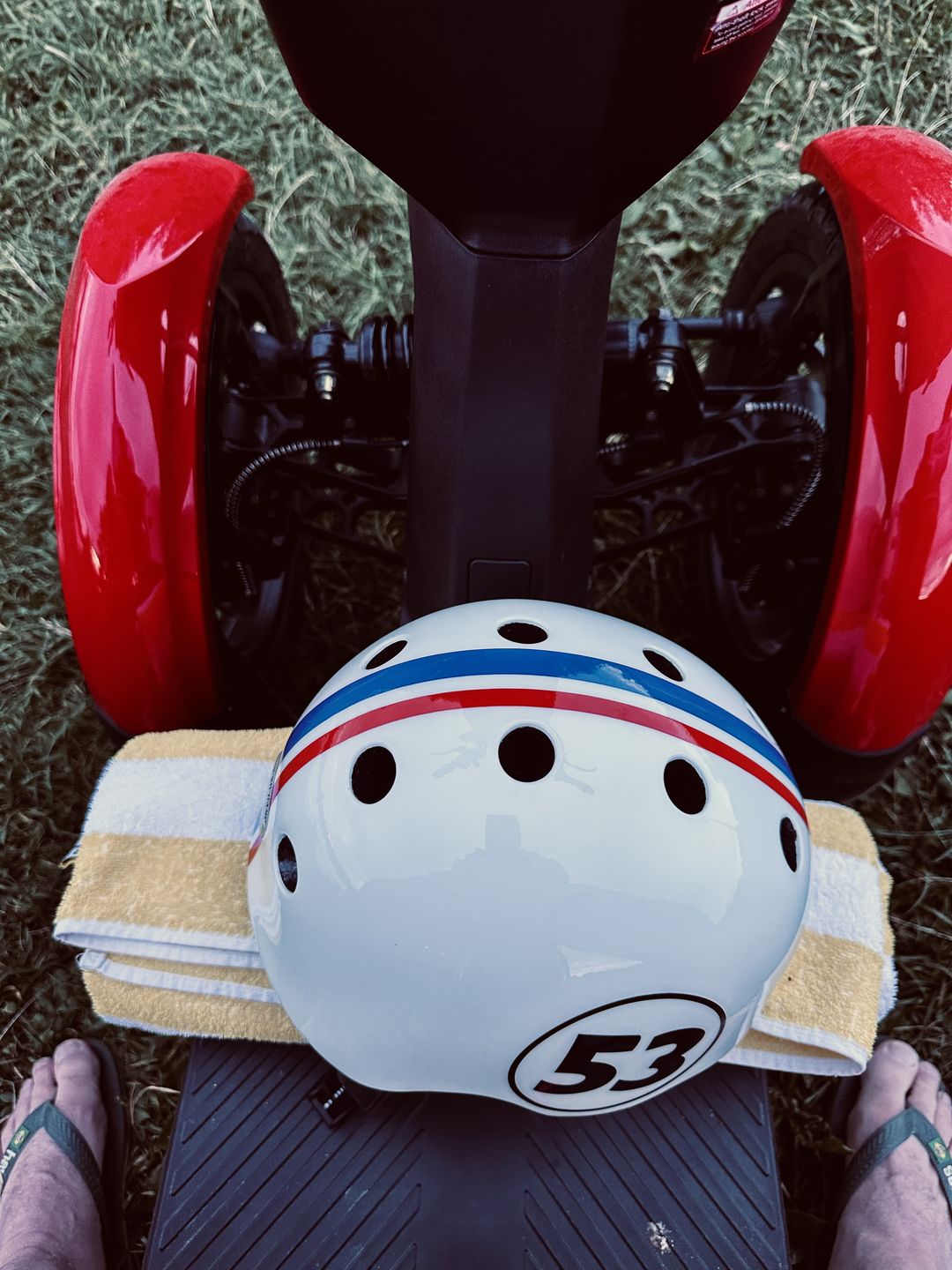 Customer photo review of Melon Bicycle Helmet Urban Active »Beetle«