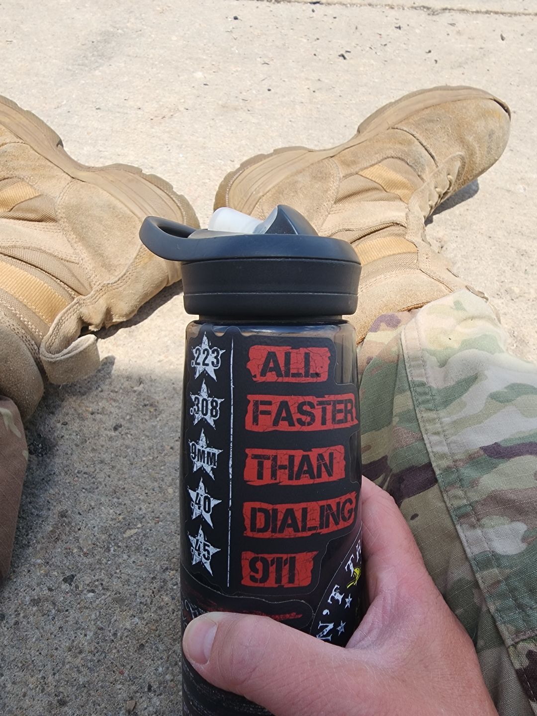 Customer photo review of All Faster than 911 Decal