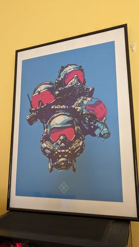 Customer photo review of GTFO - Vektor mask (poster 8)