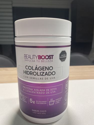 Customer photo review of COLÁGENO HIDROLIZADO CON VITAMINA C, D3, BIOTINA Y SEMILLAS DE UVA
