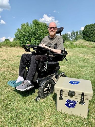 Customer photo review of ICEY-TEK 25 Quart Cooler