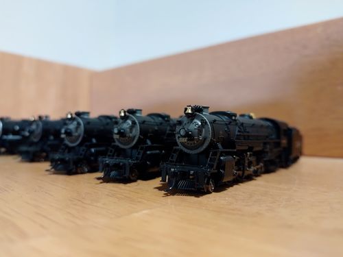 Customer photo review of BLI 7831 USRA Heavy Mikado, ATSF 3284, Paragon4 Sound/DC/DCC, N (NP)