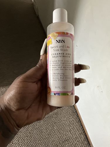 Customer photo review of Sweet and Low Yoni Wash( Extra Clean and Fresh)