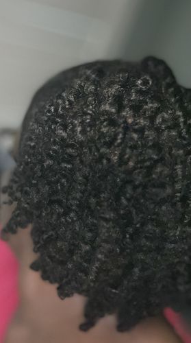 Customer photo review of Argan Açaí Curl Refresher