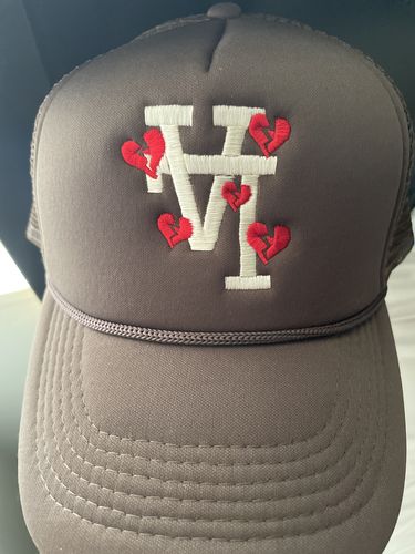 Customer photo review of UPSIDE-DOWN LA Trucker in 'MOCHA' Brown