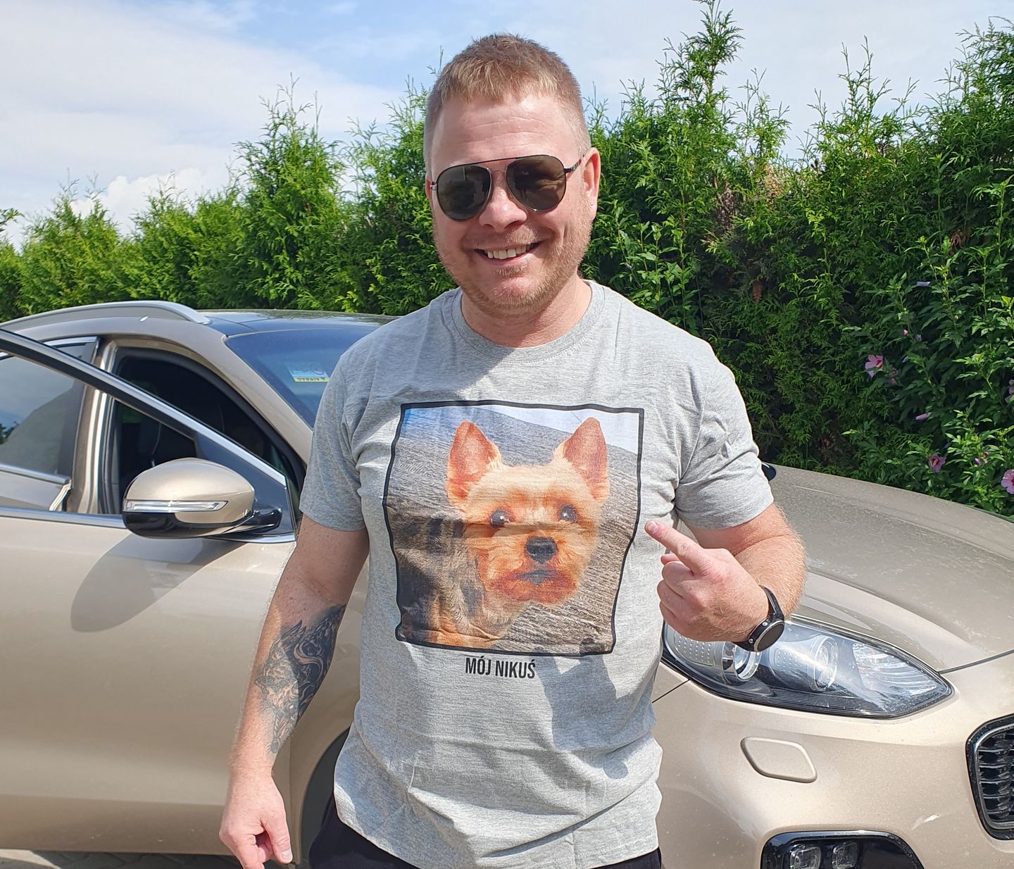 Customer photo review of Fotoshirt - Individuelles T-Shirt
