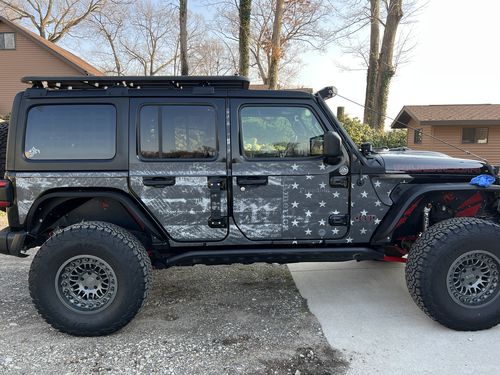 Customer photo review of MEK Removable Trail Armor: JL
