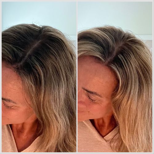 Customer photo review of LA Sunkissed Touch Up Color