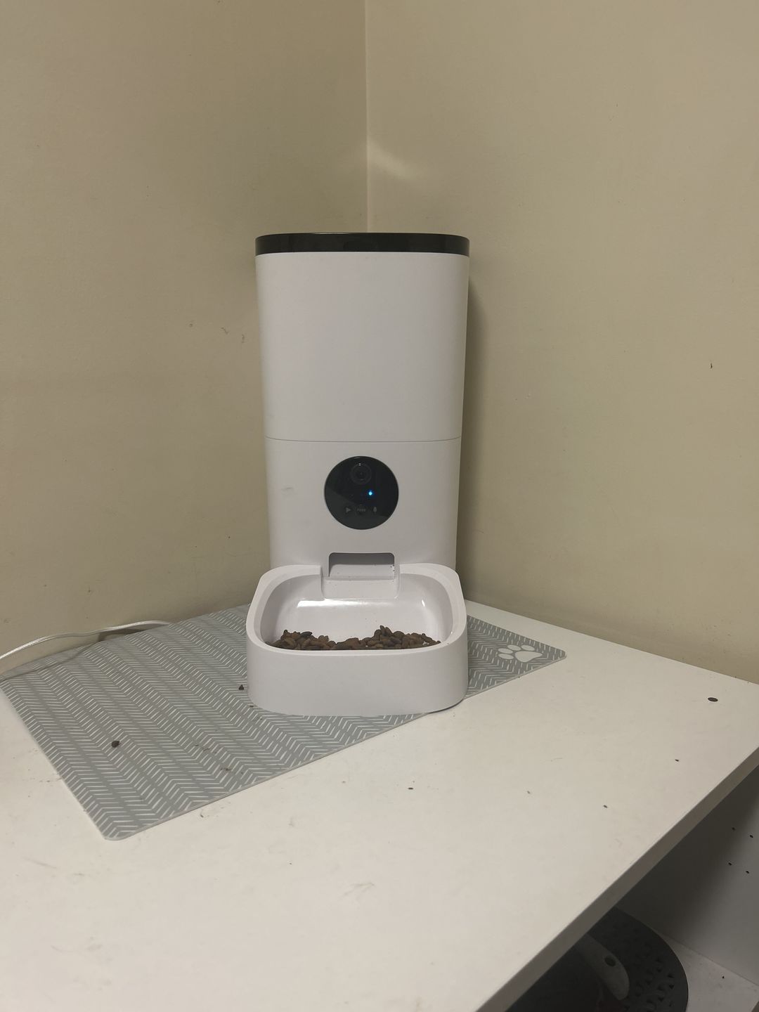 Customer photo review of Pawz Pet Smart Feeder with Camera 6L