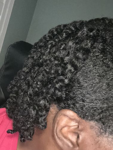 Customer photo review of Black Castor Oil (Mango)