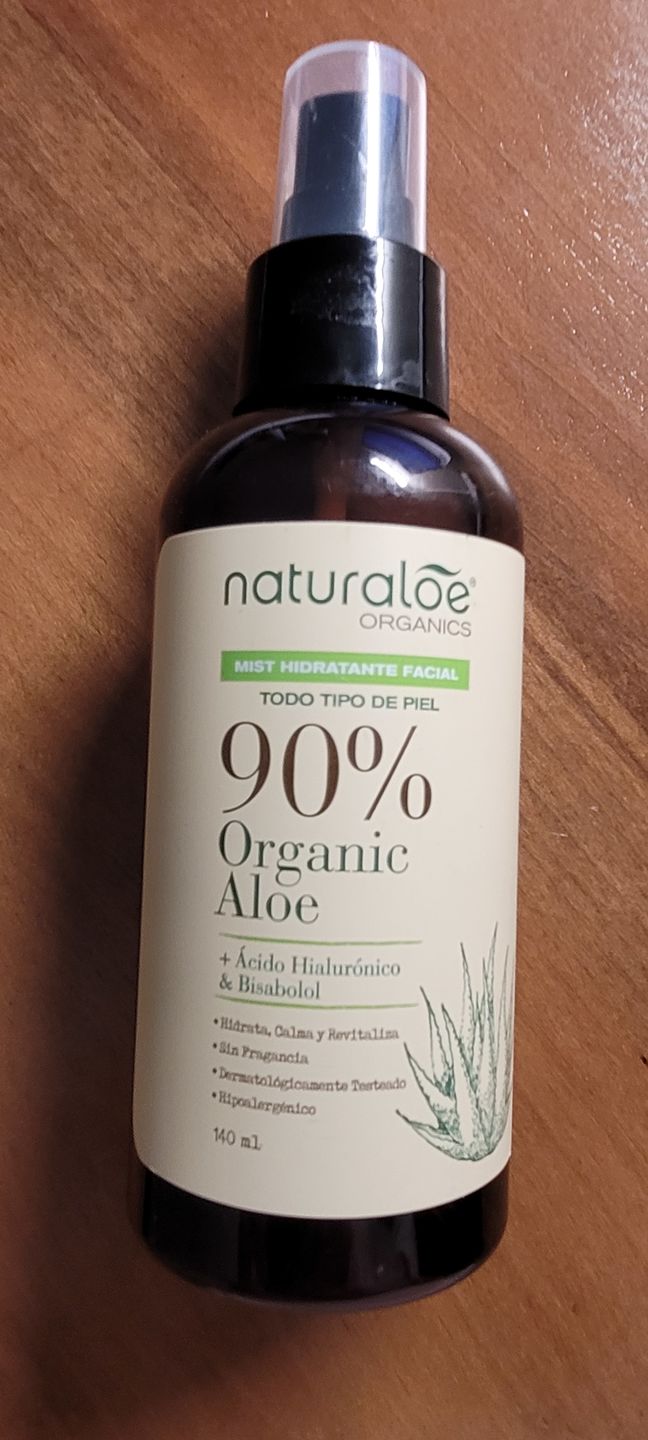 Customer photo review of Mist Calmante & Hidratante Facial 140ml