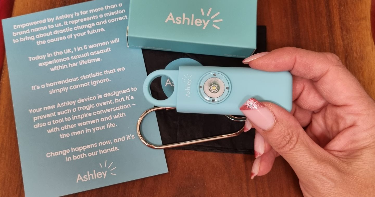 Customer photo review of The Ashley Personal Safety Alarm