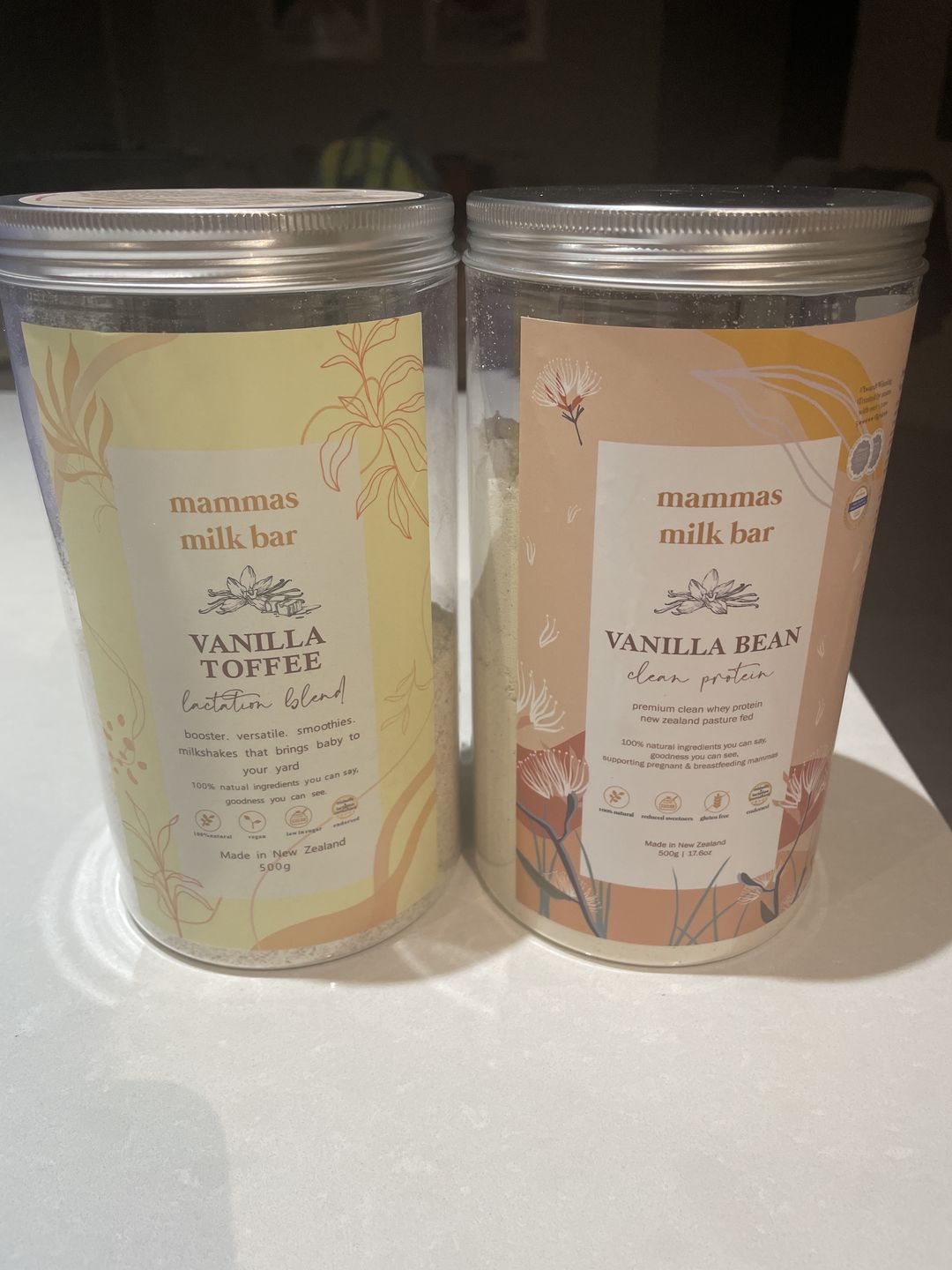 Customer photo review of Vanilla Toffee Lactation Blend