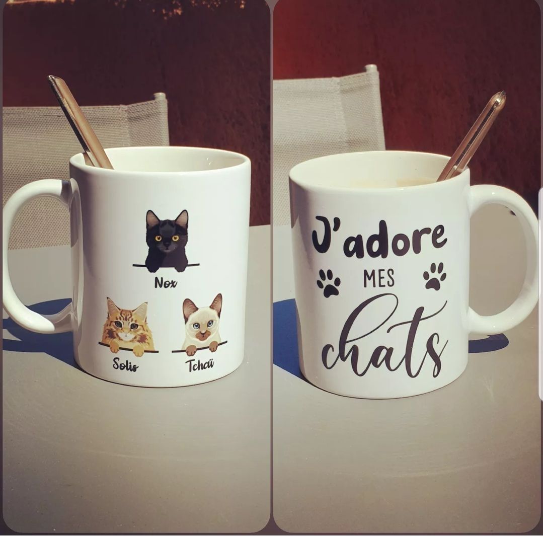 Customer photo review of Mon préféré - Mug personnalisé