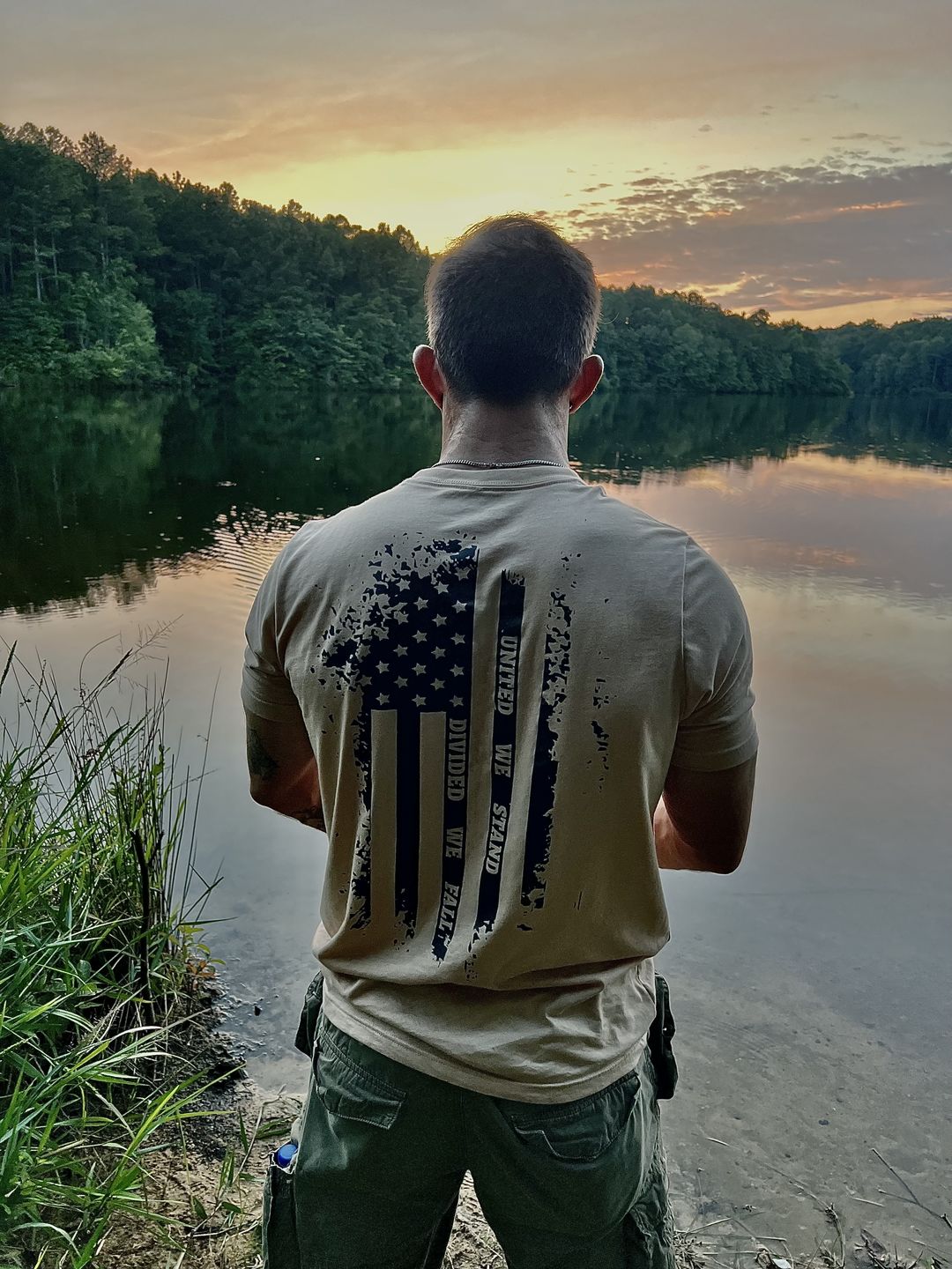 Customer photo review of United We Stand Tee