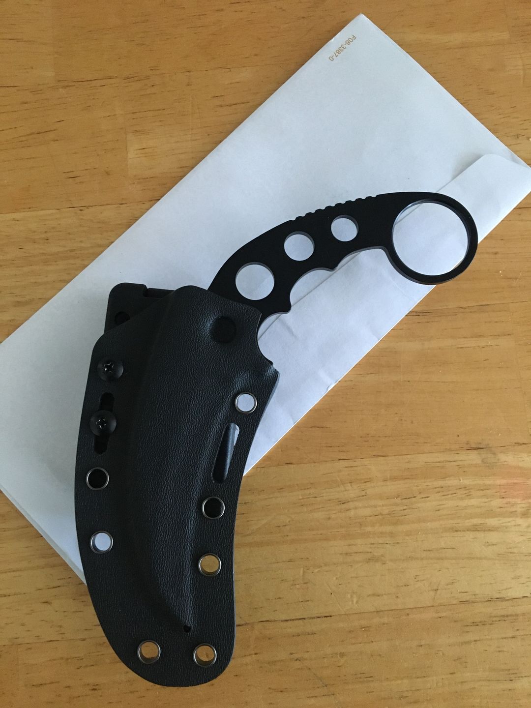 Customer photo review of Deep 6 Karambit