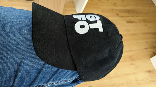 Customer photo review of GTFO Dad Cap