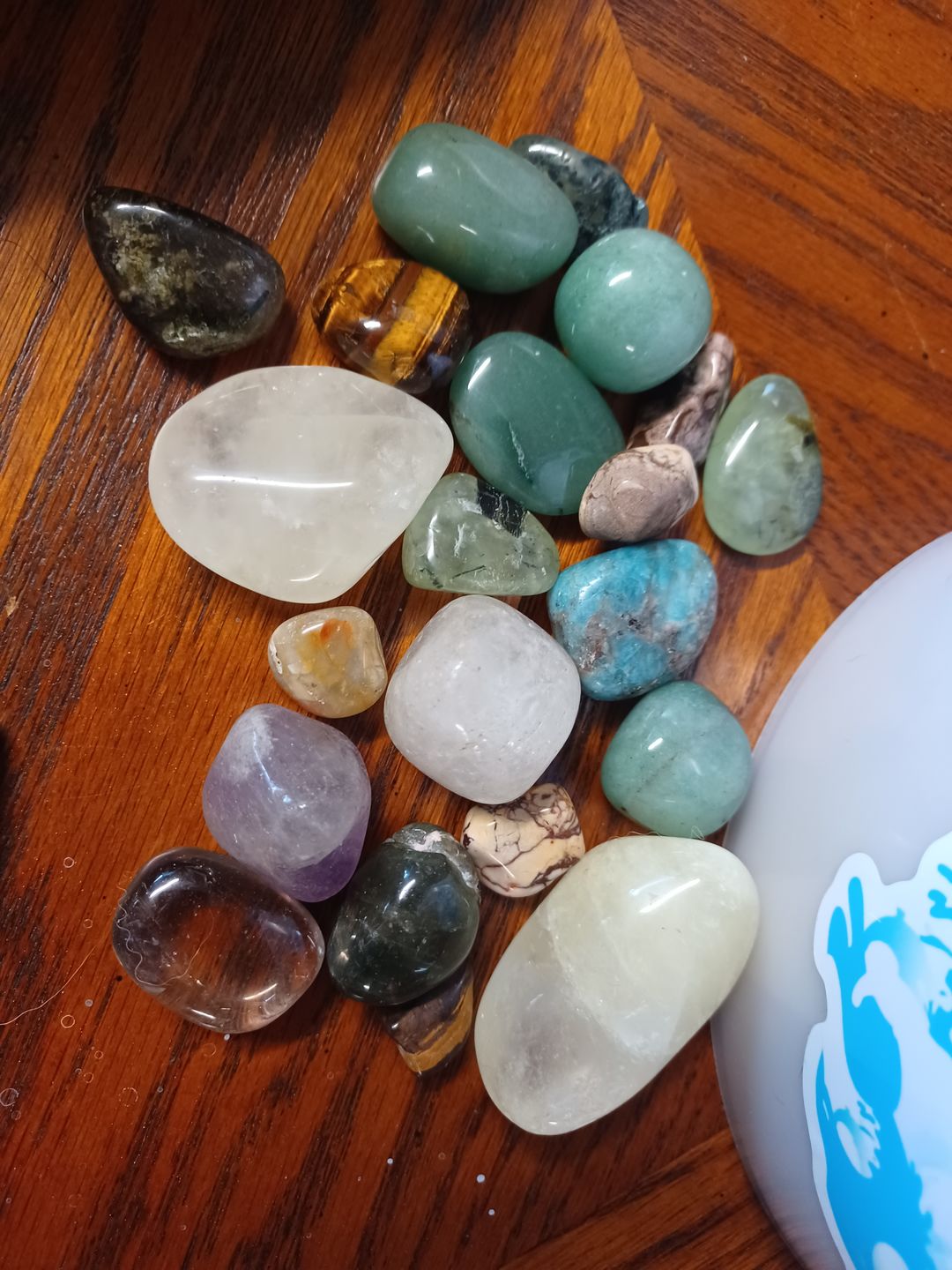 Customer photo review of Scoop of Tumbled Stones