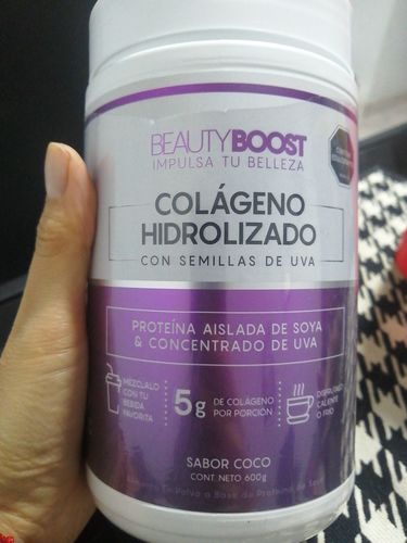 Customer photo review of COLÁGENO HIDROLIZADO CON VITAMINA C, D3, BIOTINA Y SEMILLAS DE UVA