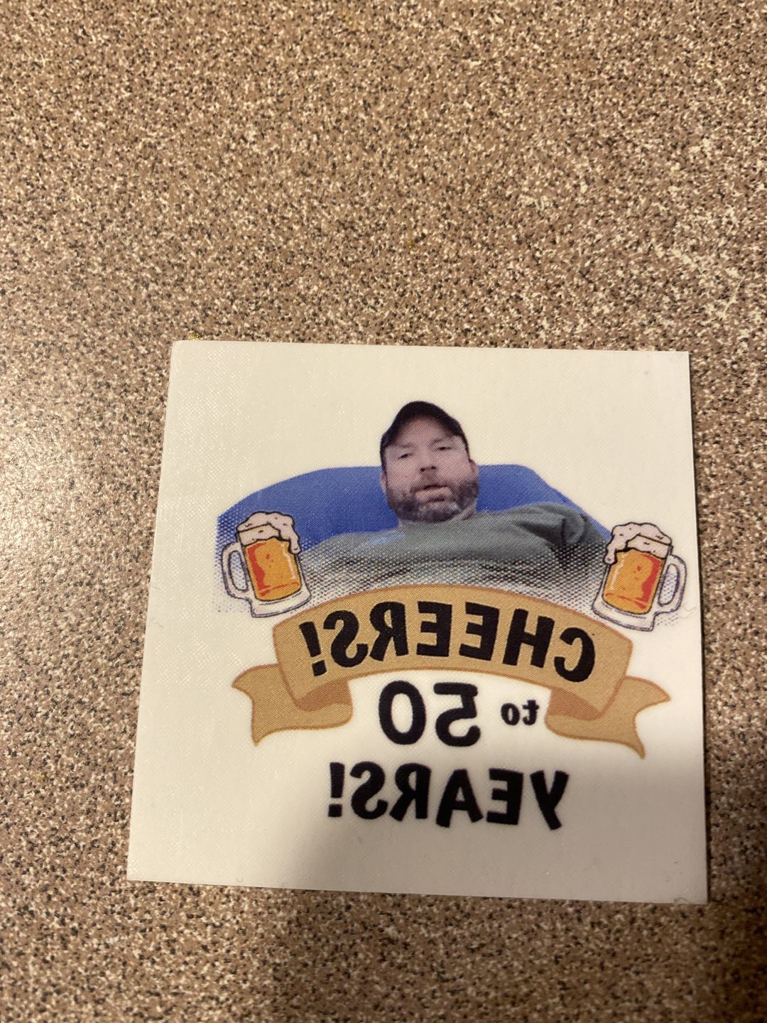 Customer photo review of Cheers to Years with Beers!