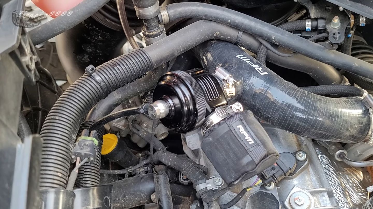 Customer photo review of RPM-SxS 120hp and 135hp Base Maverick Turbo X3 BOV Blow Off Valve Kit