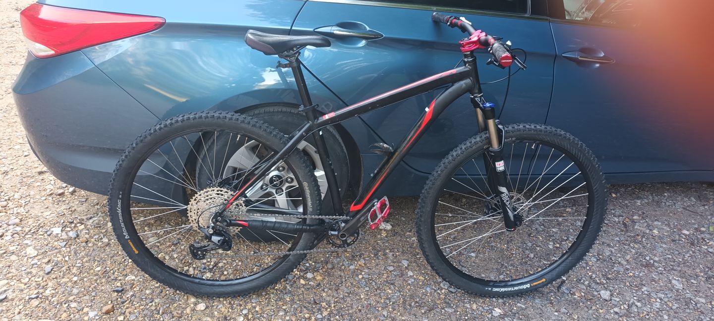 Customer photo review of Shimano Deore M5100 11 Speed Gear Shifter Includes Inner Gear Cable