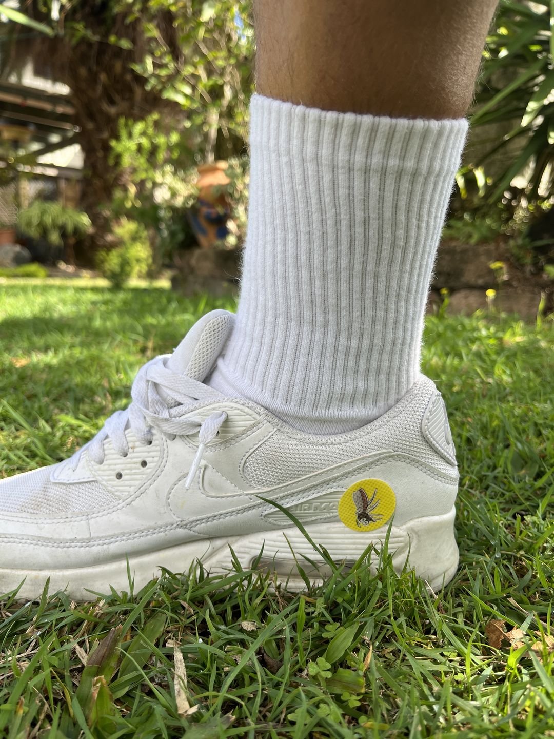 Customer photo review of Mozzie Patch Natural Repellent