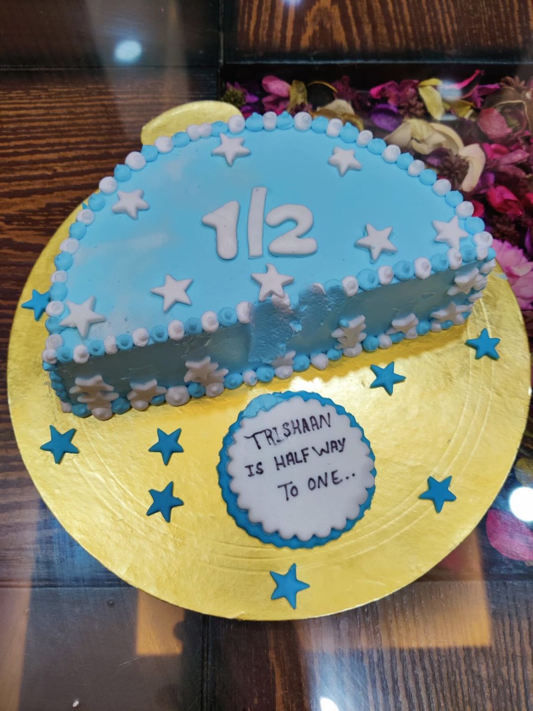 Customer photo review of Halfway there Cake
