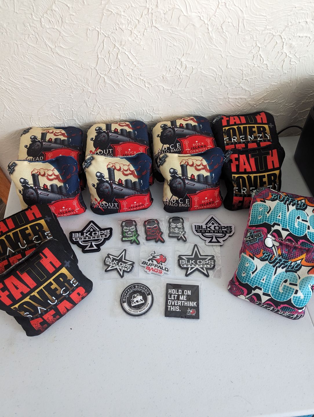 Customer photo review of CUSTOMIZABLE ACL PRO SERIES STAMPED BAGS