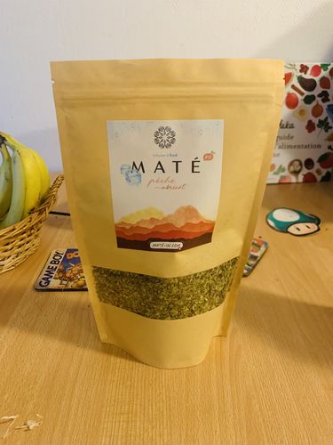 Customer photo review of Maté Pêche Abricot ❄️