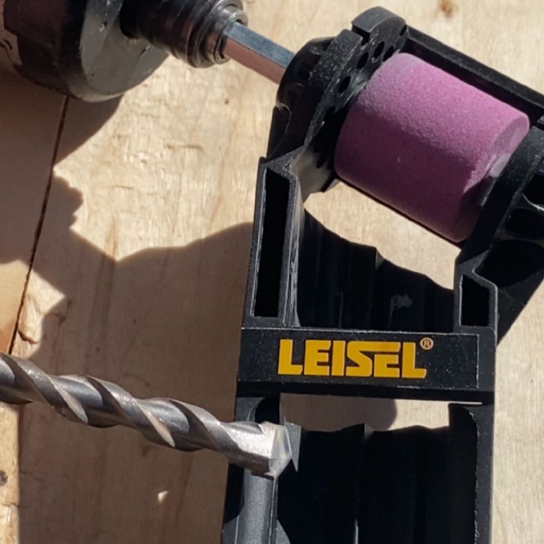 Customer photo review of Afilador de Brocas con Repuesto Leisel