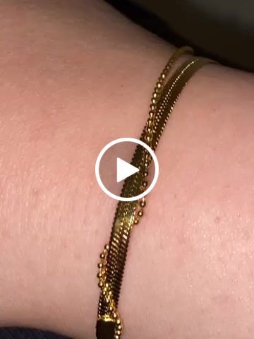 Customer video review of Sleeky Armband | 18K vergoldet