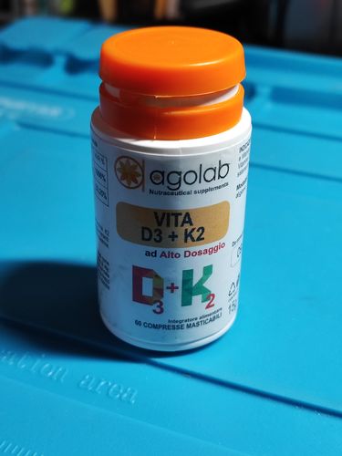 Customer photo review of Vitamina D3 + K2 Masticabile