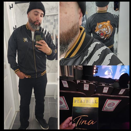 Customer photo review of Roaring Tiger Sukajan Souvenir Jacket