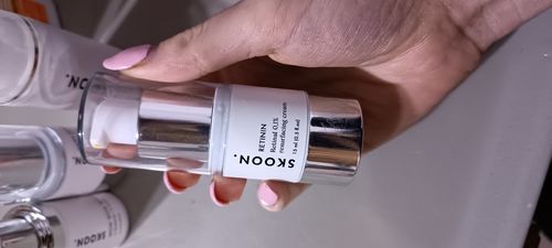 Customer photo review of HAPPY FLORA Microbiome Balancing Face Cream