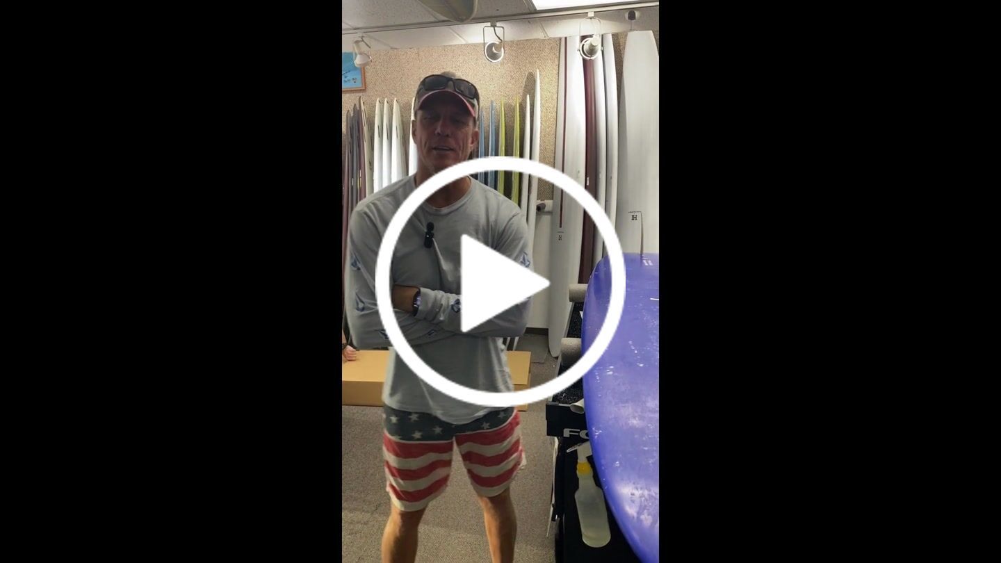 Customer video review of CJ Nelson PARALLAX PLUS 2+1 Fin (7'10-9'9) Thunderbolt Red