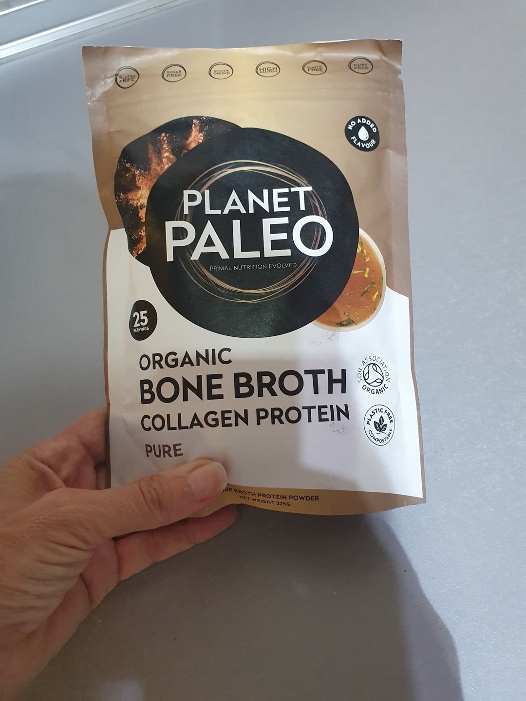 Customer photo review of Organic Bone Broth - Pure (Unflavoured)