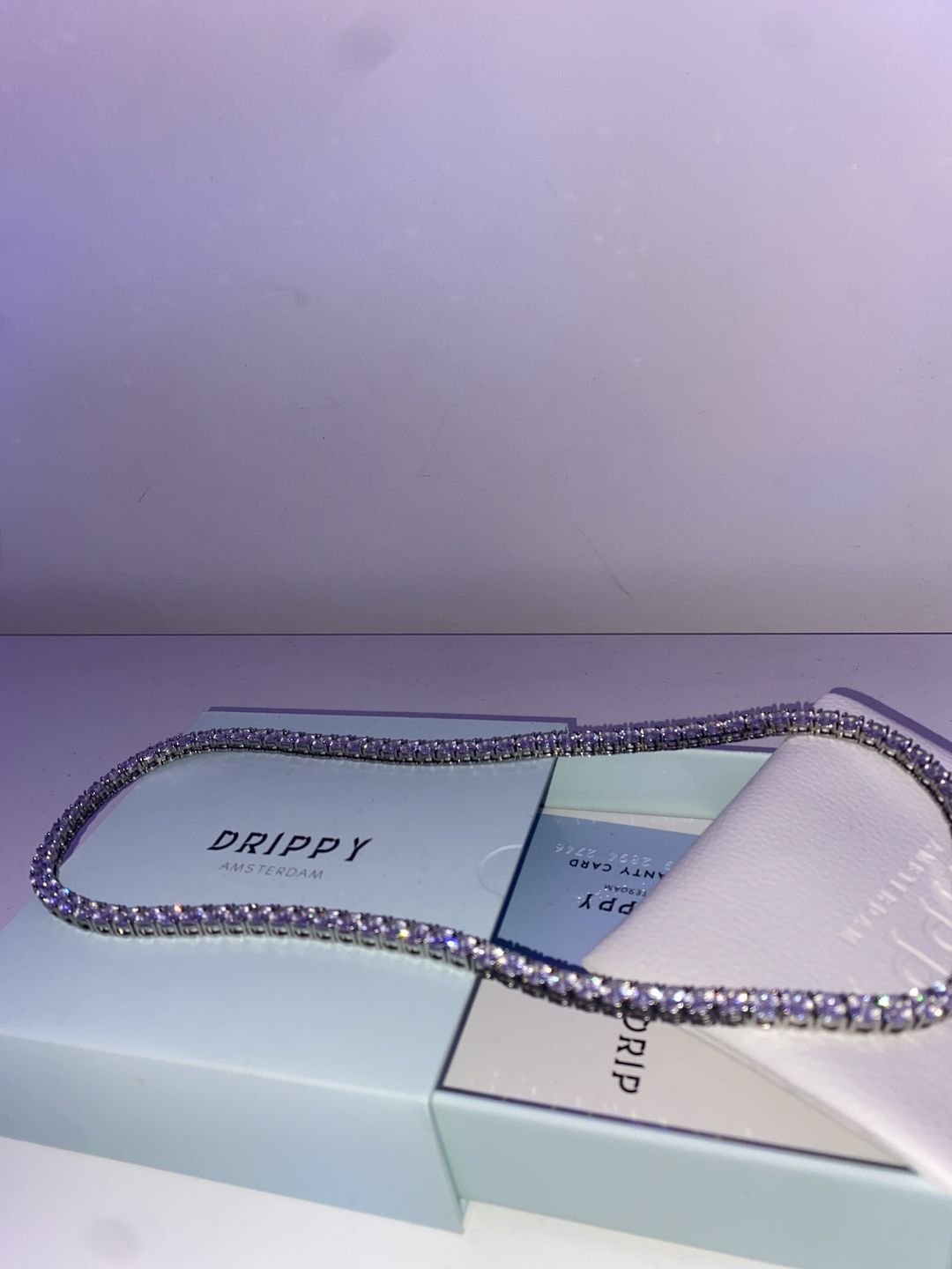 Customer photo review of ICE BREAKER CHAIN. - 5MM WHITE GOLD