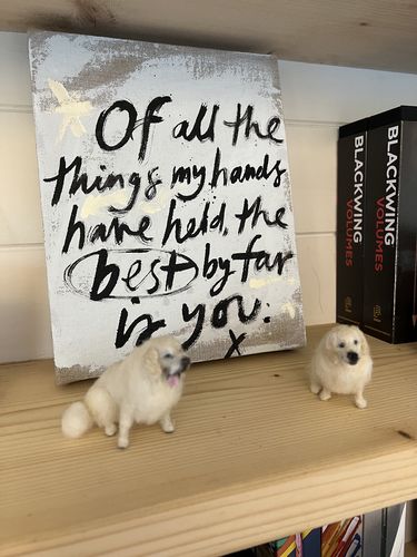 Customer photo review of BEST BY FAR - Painting