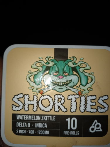 Customer photo review of Delta 8 Pre Roll Shorties