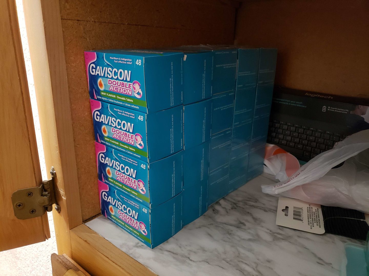 Customer photo review of Gaviscon Double Action Tablets 48