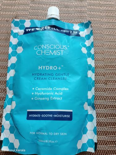 Customer photo review of Hydrating Face Wash Refill ( 70 Days Pack ) | Hyaluronic Acid & Ceramides