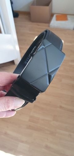 Customer photo review of EazyBelt™ Easy-Fit Ratchet (Automatic) Leather Belt