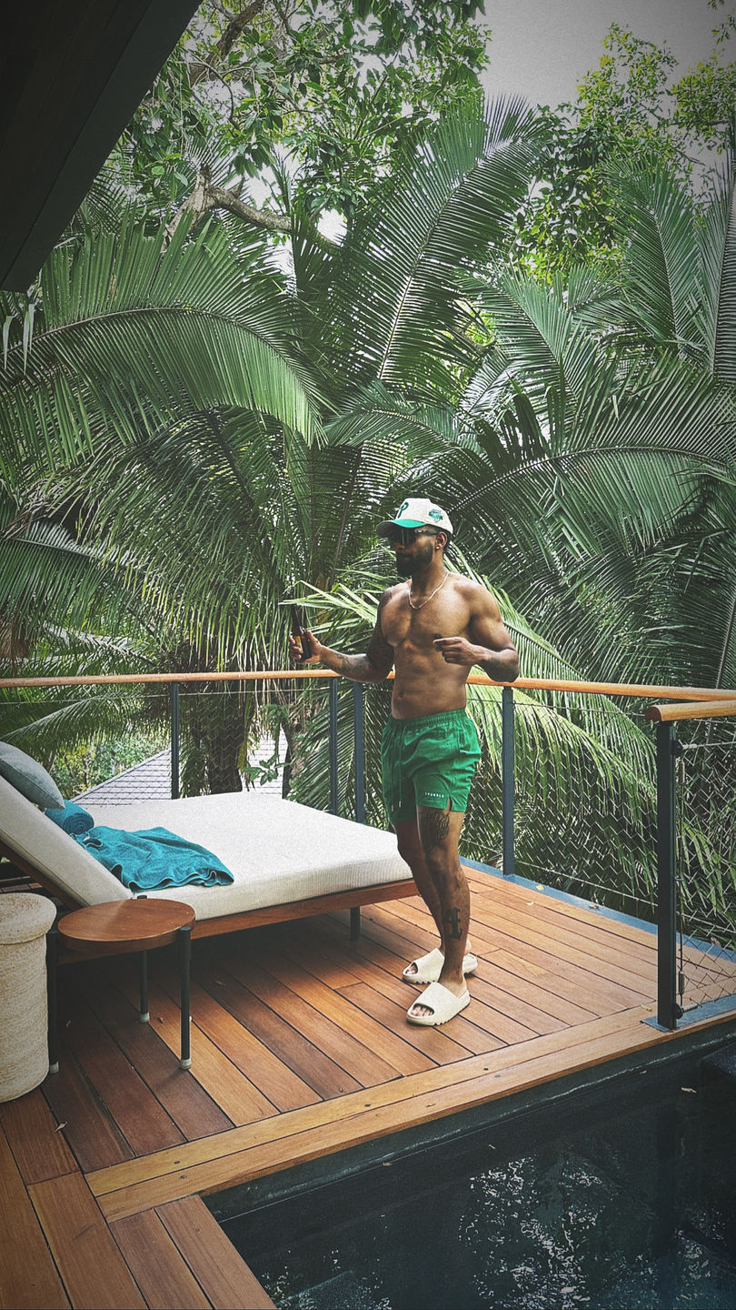 Customer photo review of 140 Frooty Swim Shorts