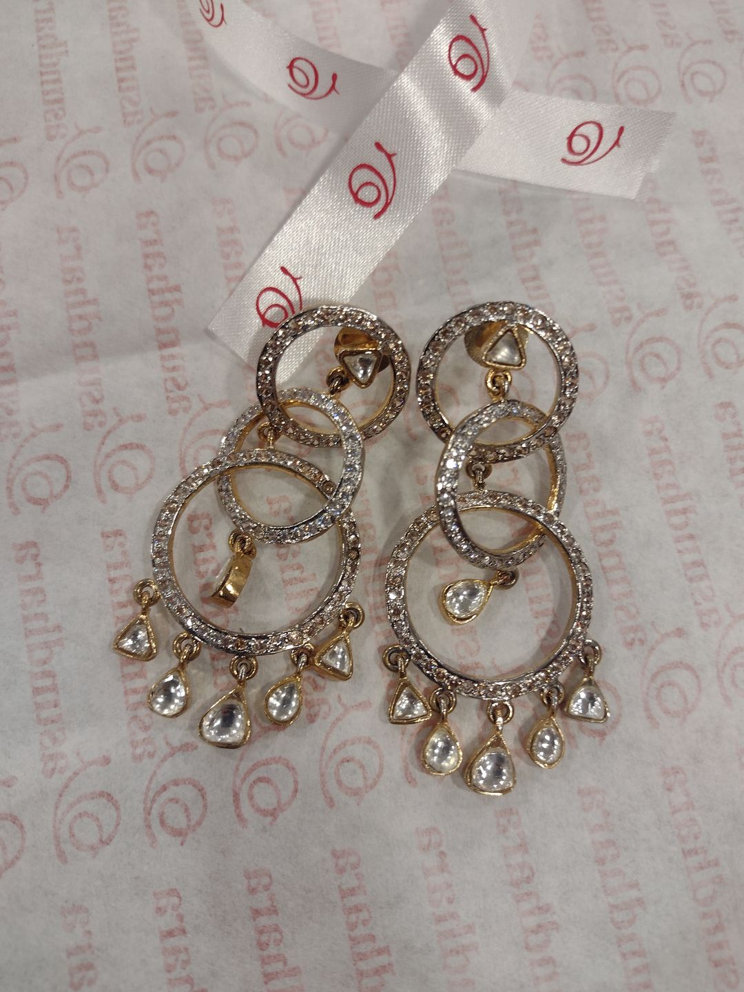 Customer photo review of Rida Earrings